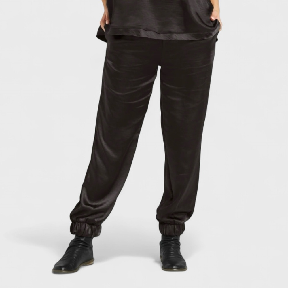 Planet by Lauren G Silk Joggers. Women’s Size 1 - Picture 10 of 10